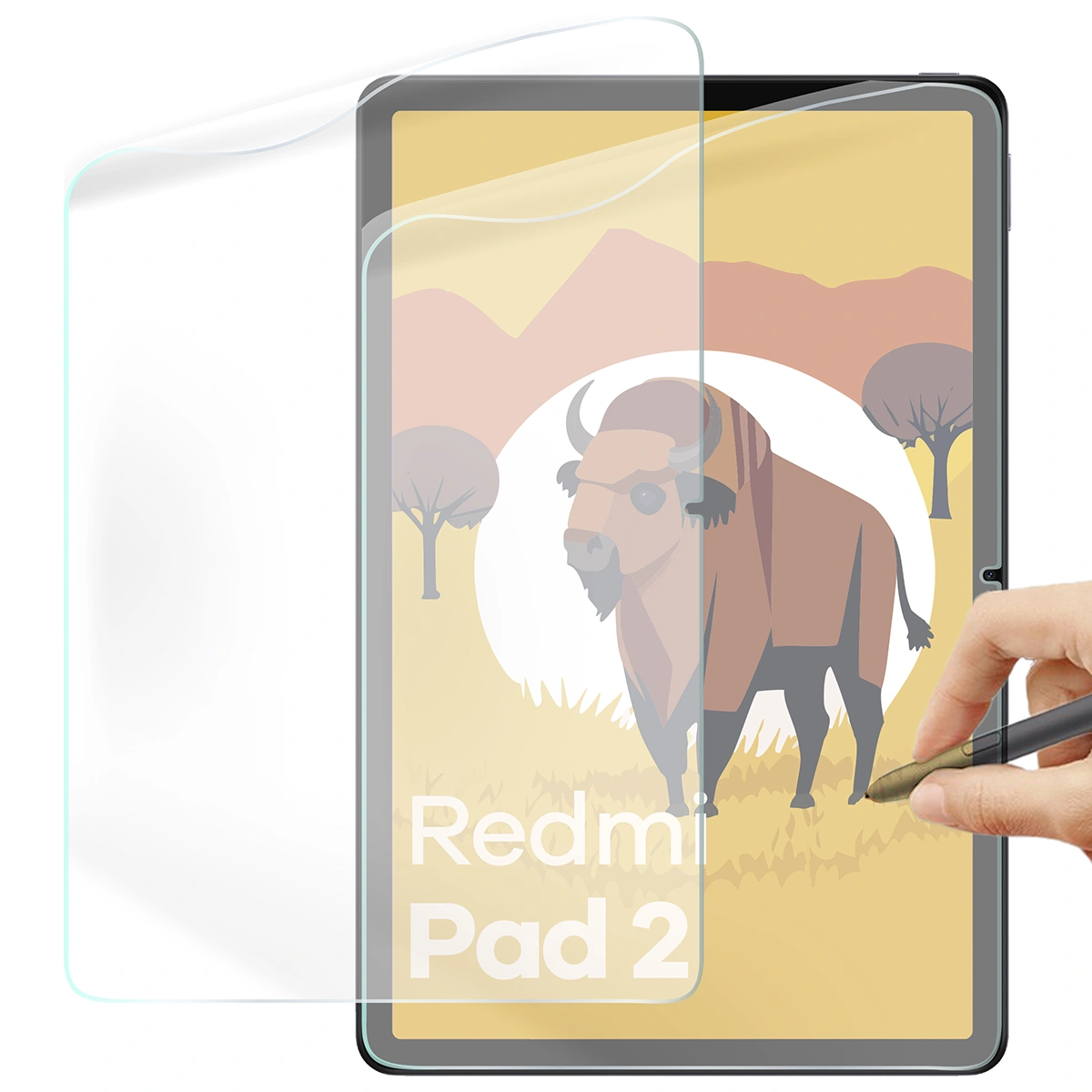 Folia imitująca papier Bizon Film Tab Papirus Duo do Xiaomi Redmi Pad 2